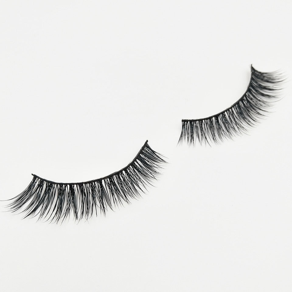 1Pair Mink Lashes 3D Mink Long False Eyelashes Natural Lightweight Mink Eyelashes