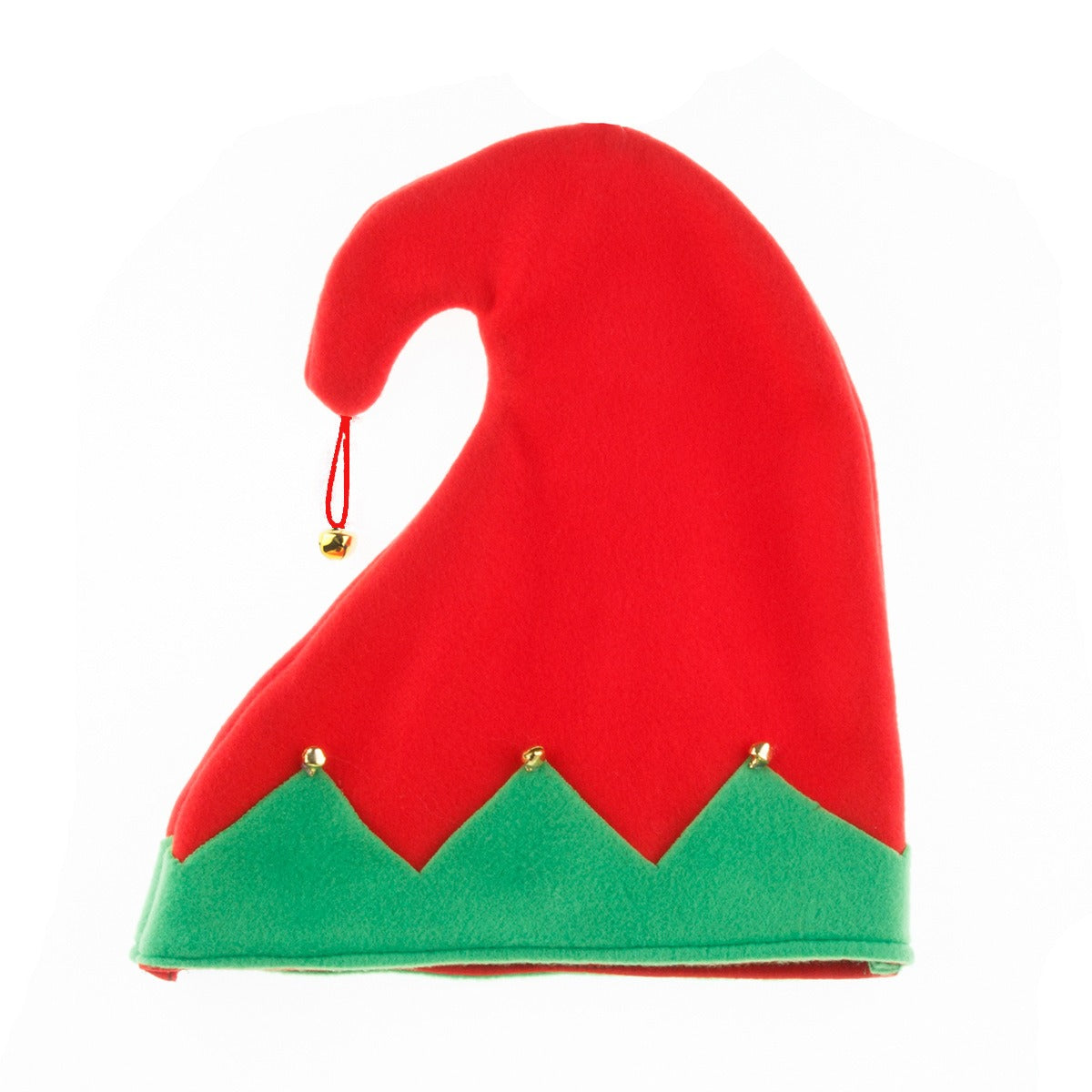 New Christmas elf hat Christmas elf style hat red green hat velvet bell holiday party