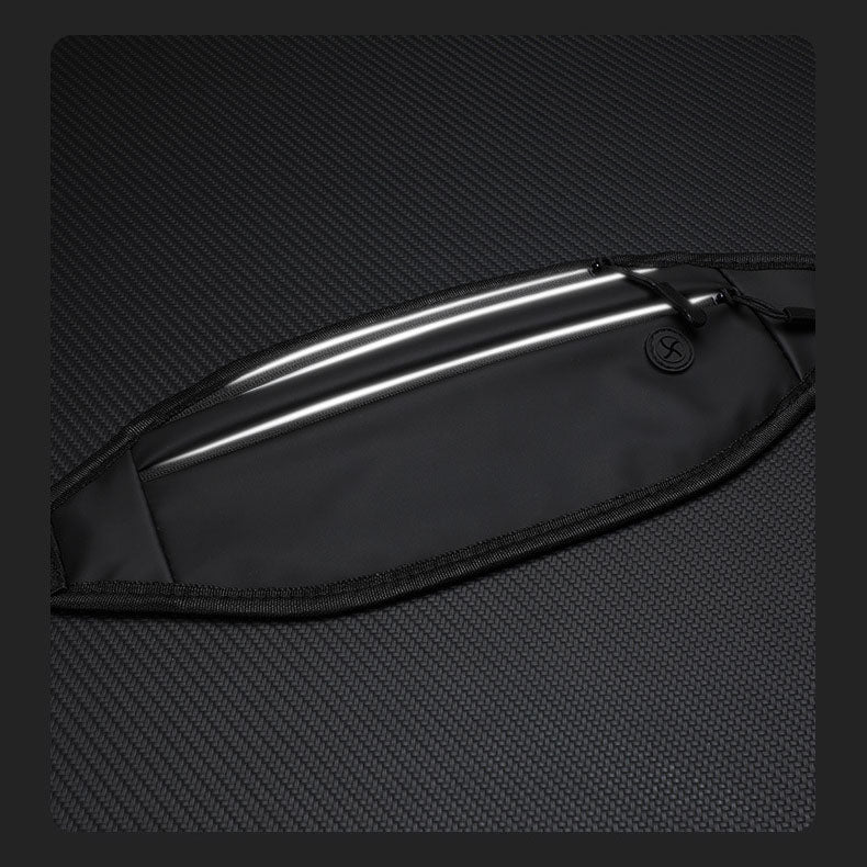 Outdoor sports waist bag in stock, ultra-thin invisible men's and women's bag, multifunctional bag, sweat resistant and close fi