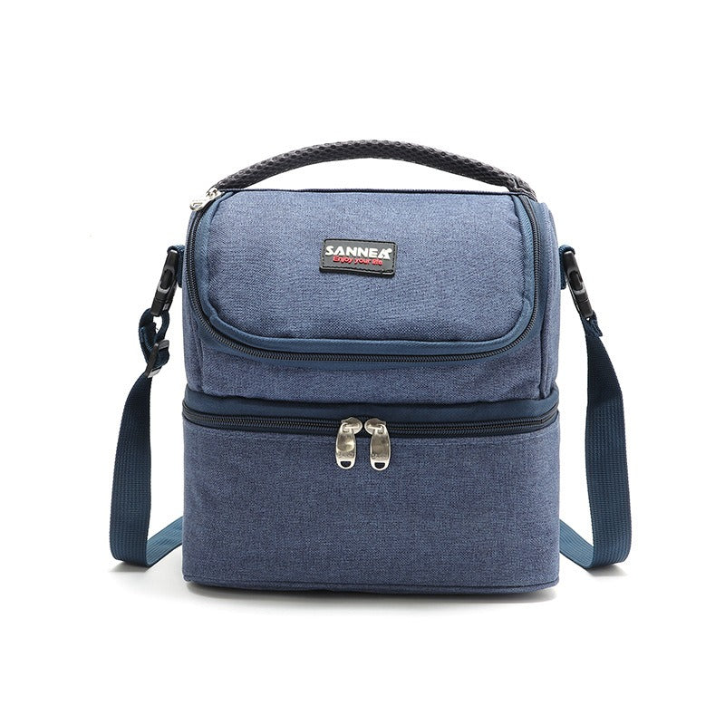 7L Oxford Cloth Thermal Insulation Bag Outdoor Picnic Bag Portable Bag Waterproof Thickened Picnic Bag