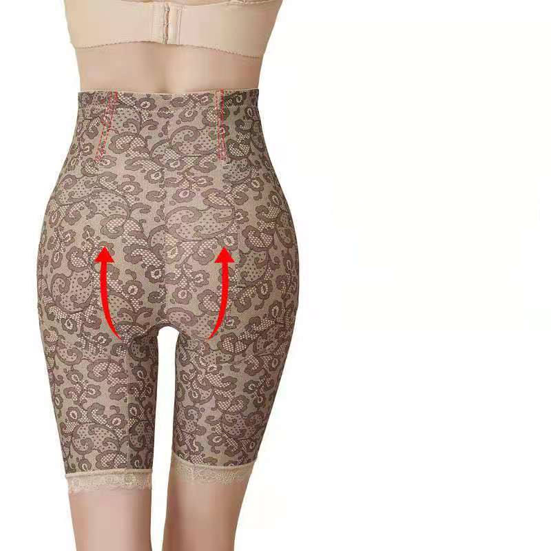 Postpartum High Waist Abdomen Body Shaping Underwear Large Size Thickening Spring And Summer Breathable Hip Pants