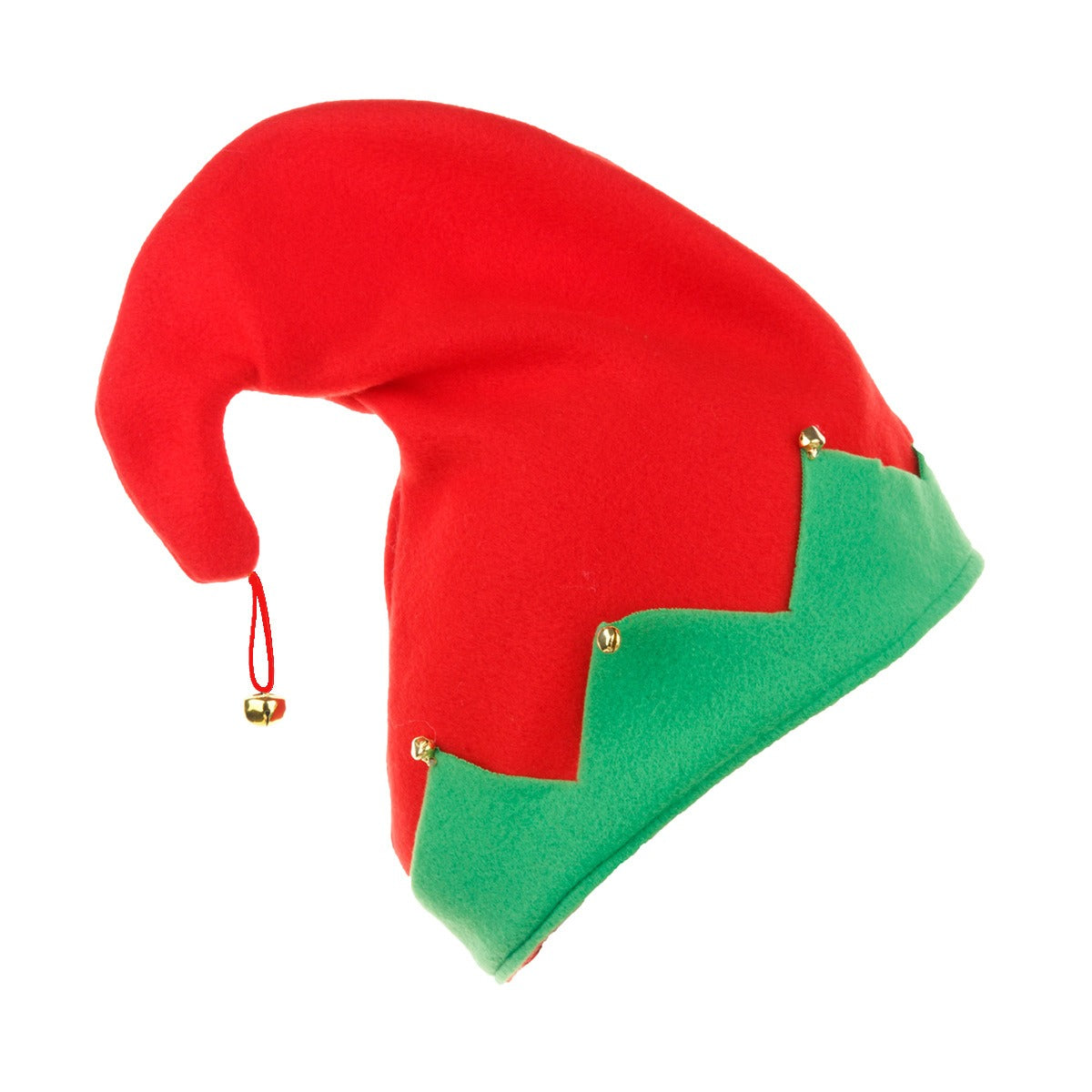 New Christmas elf hat Christmas elf style hat red green hat velvet bell holiday party