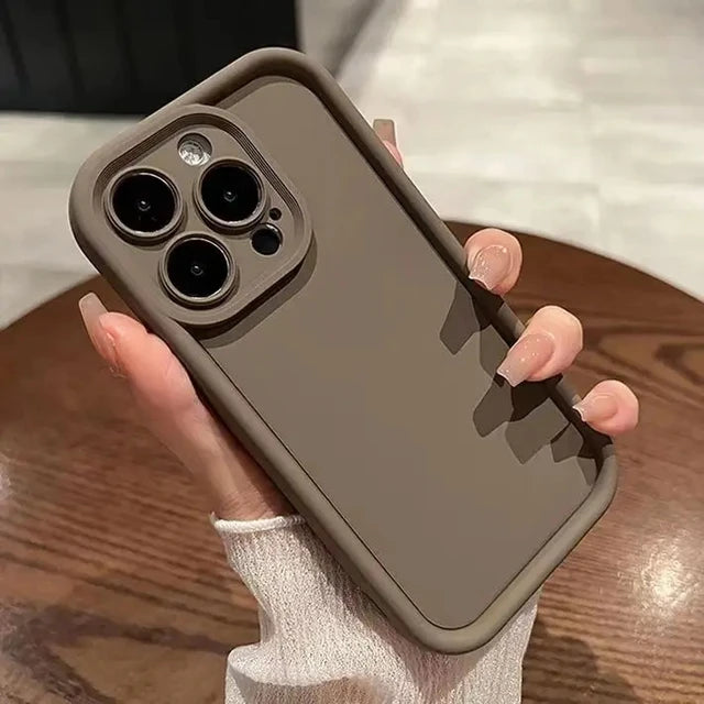 Luxury Candy Matte Phone Case For Xiaomi Redmi Note 13 Pro Plus Redmi Soft Cover