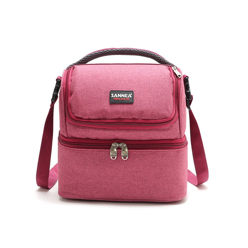 7L Oxford Cloth Thermal Insulation Bag Outdoor Picnic Bag Portable Bag Waterproof Thickened Picnic Bag