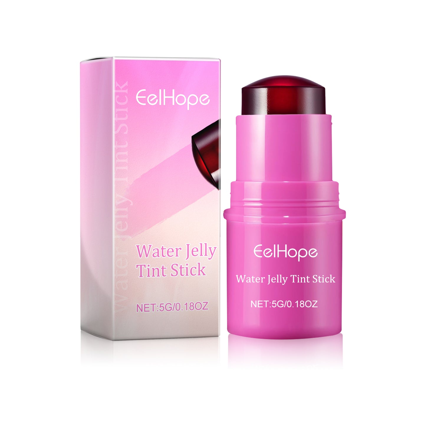 Water Jelly Tint Stick, Blush Whitening Natural Long Lasting Lip Matte Moisturizing Lip Color Makeup Combination