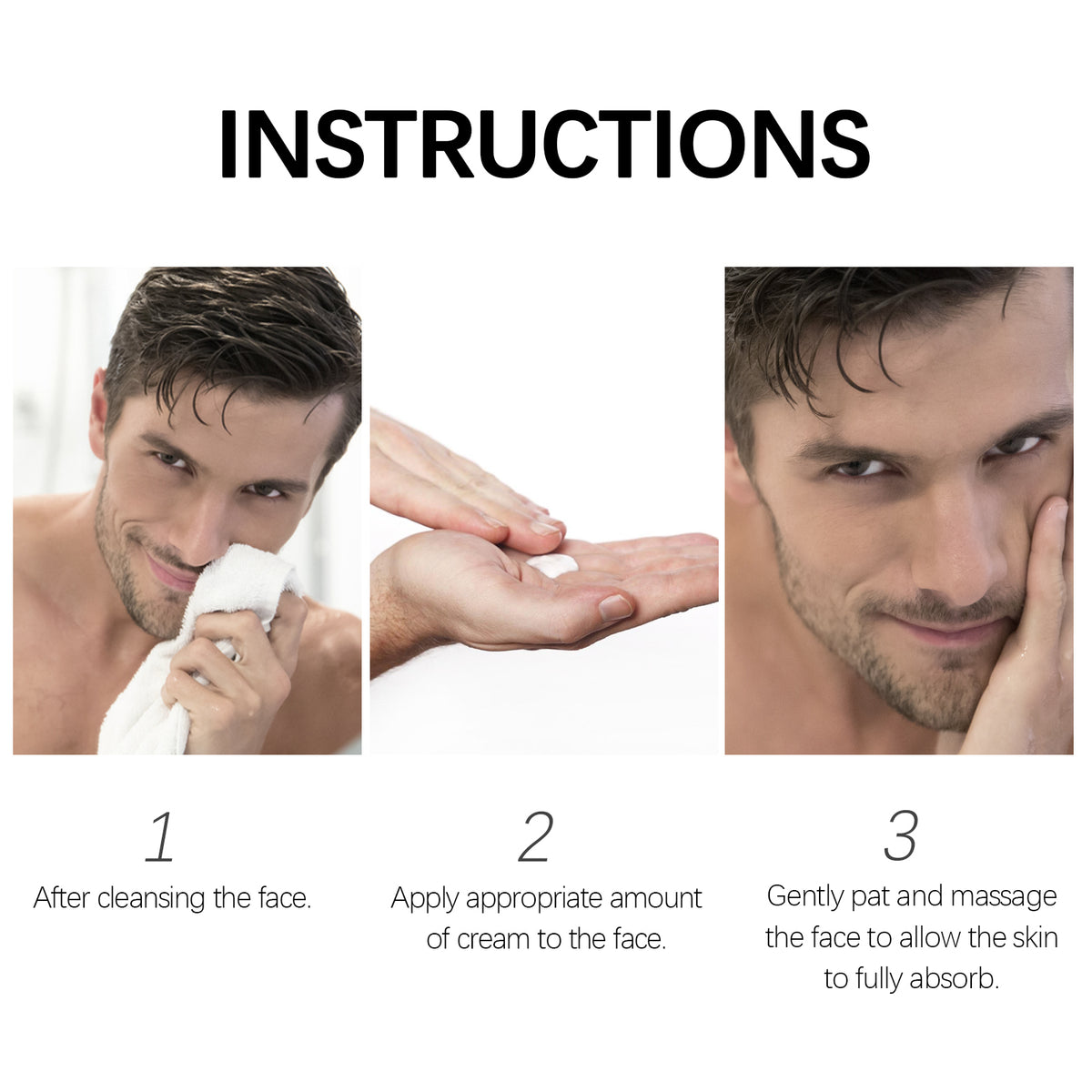 Mens Rejuvenating Moisturizing Face Cream, Moisturizing And Refreshing Skin Care Moisturizing Facial Skin With Treatment Cream