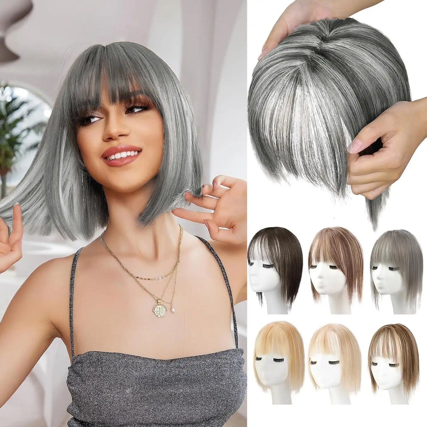 Hair Toppers Add Volume to Hair