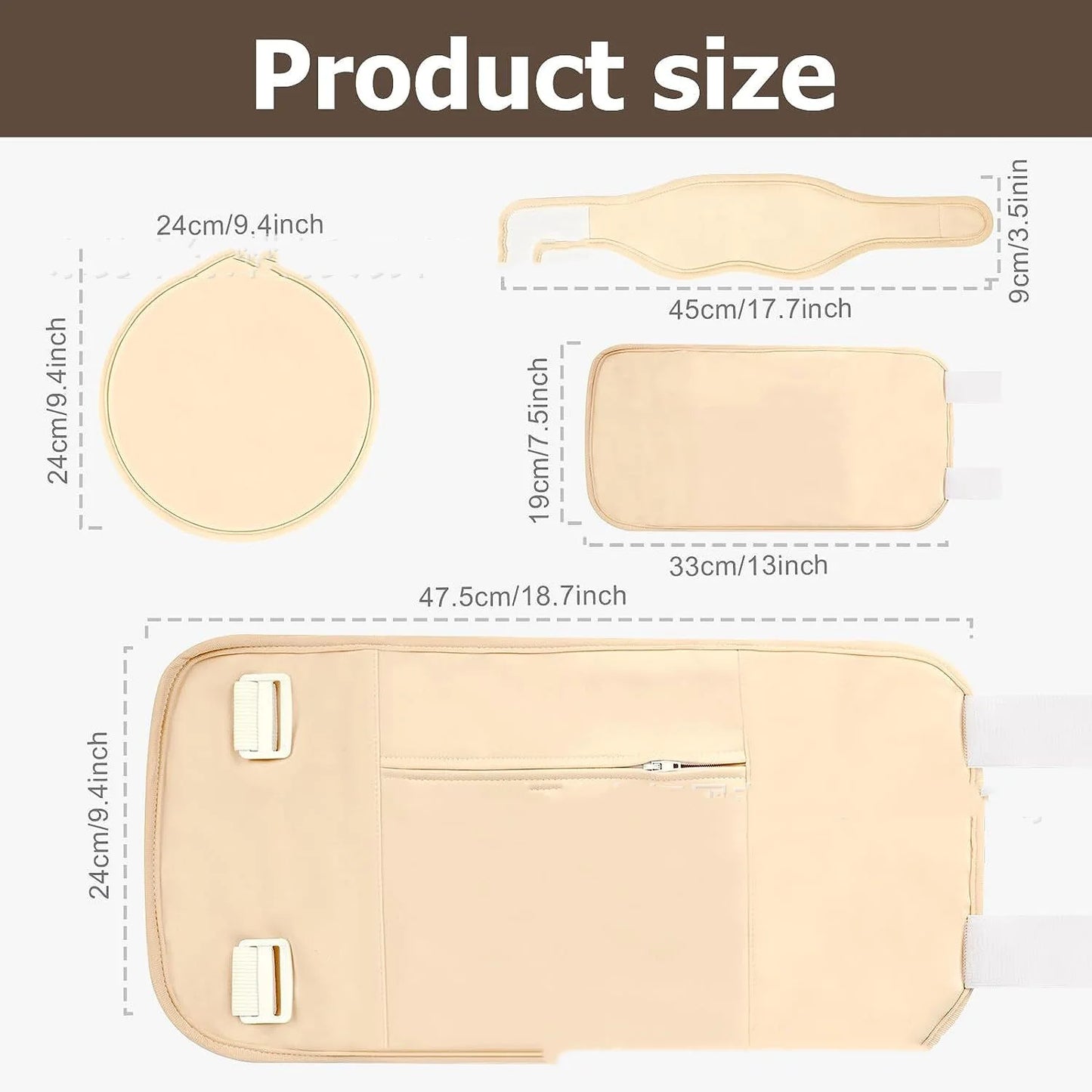 6-Piece Reusable Soft Organic Cotton Suit