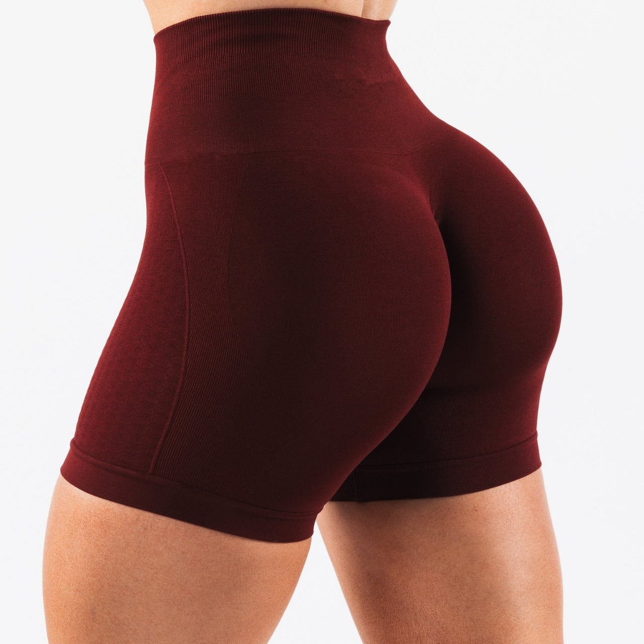 Super Soft Hand Feeling Tight Body Shaping Hip Lifting Cationic Seamless Jacquard Shorts
