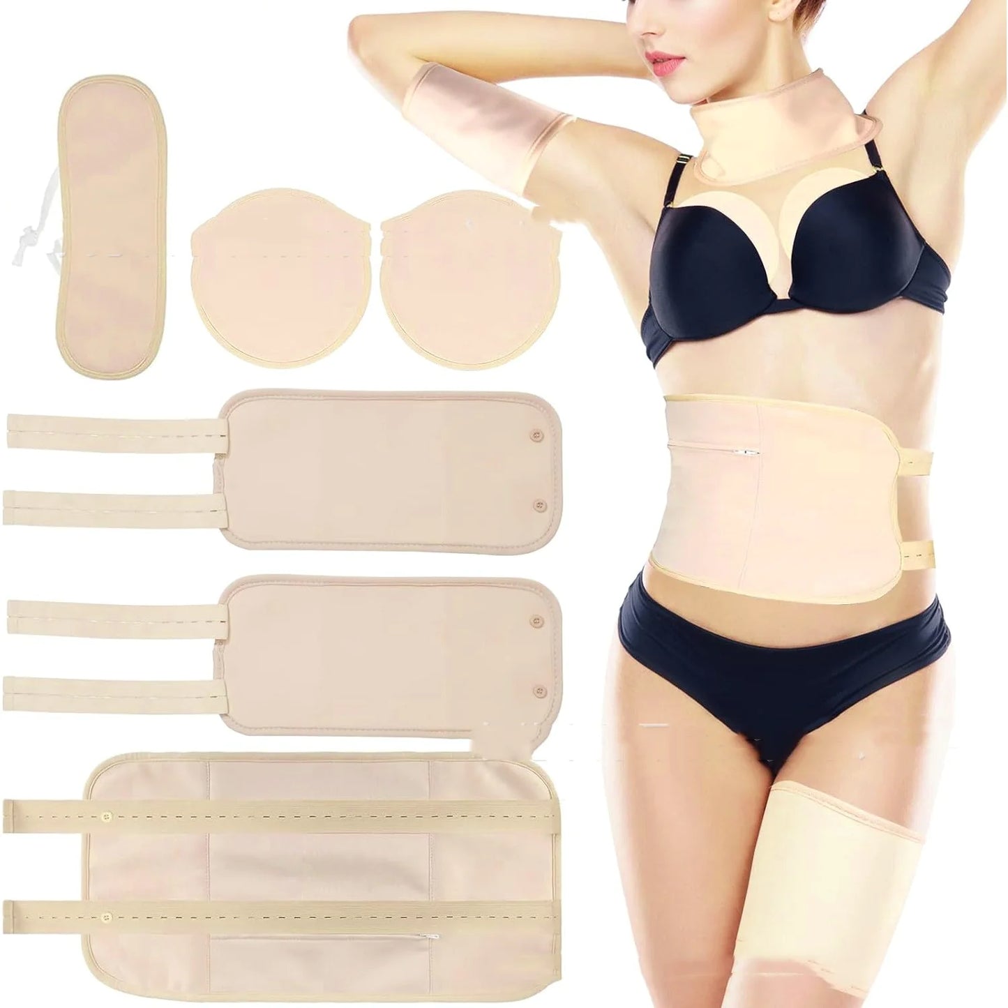 6-Piece Reusable Soft Organic Cotton Suit