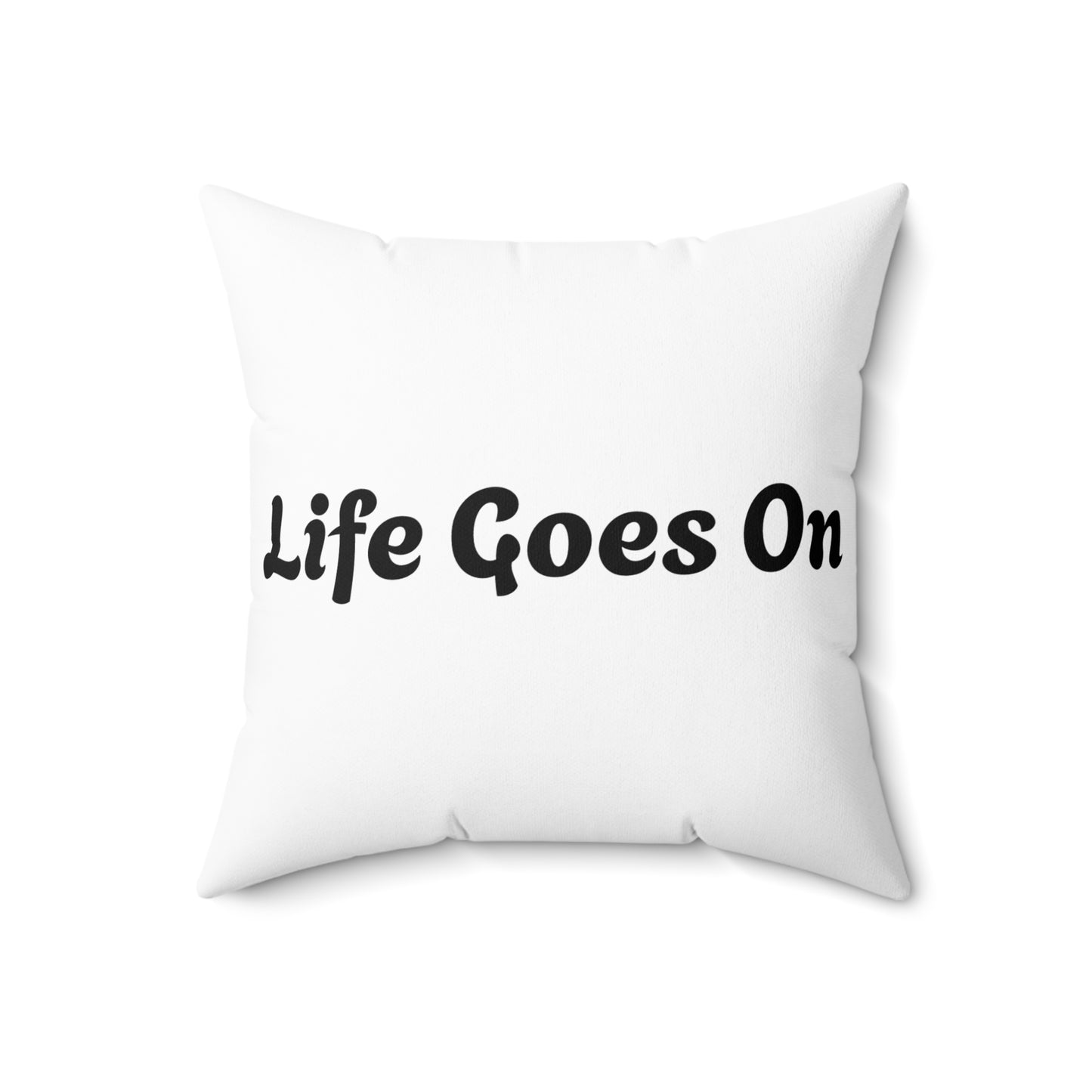 Spun Polyester Square Pillow