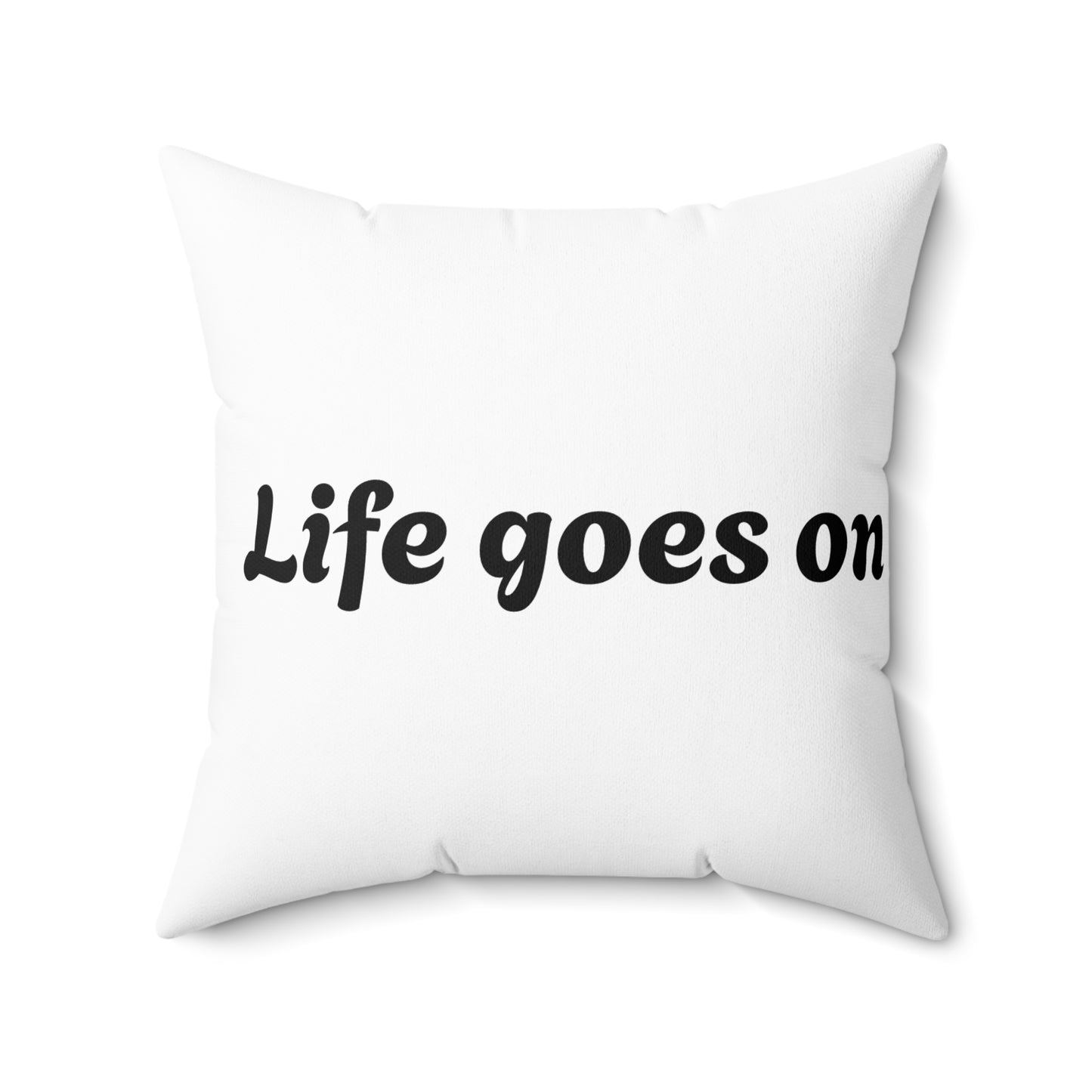 Spun Polyester Square Pillow