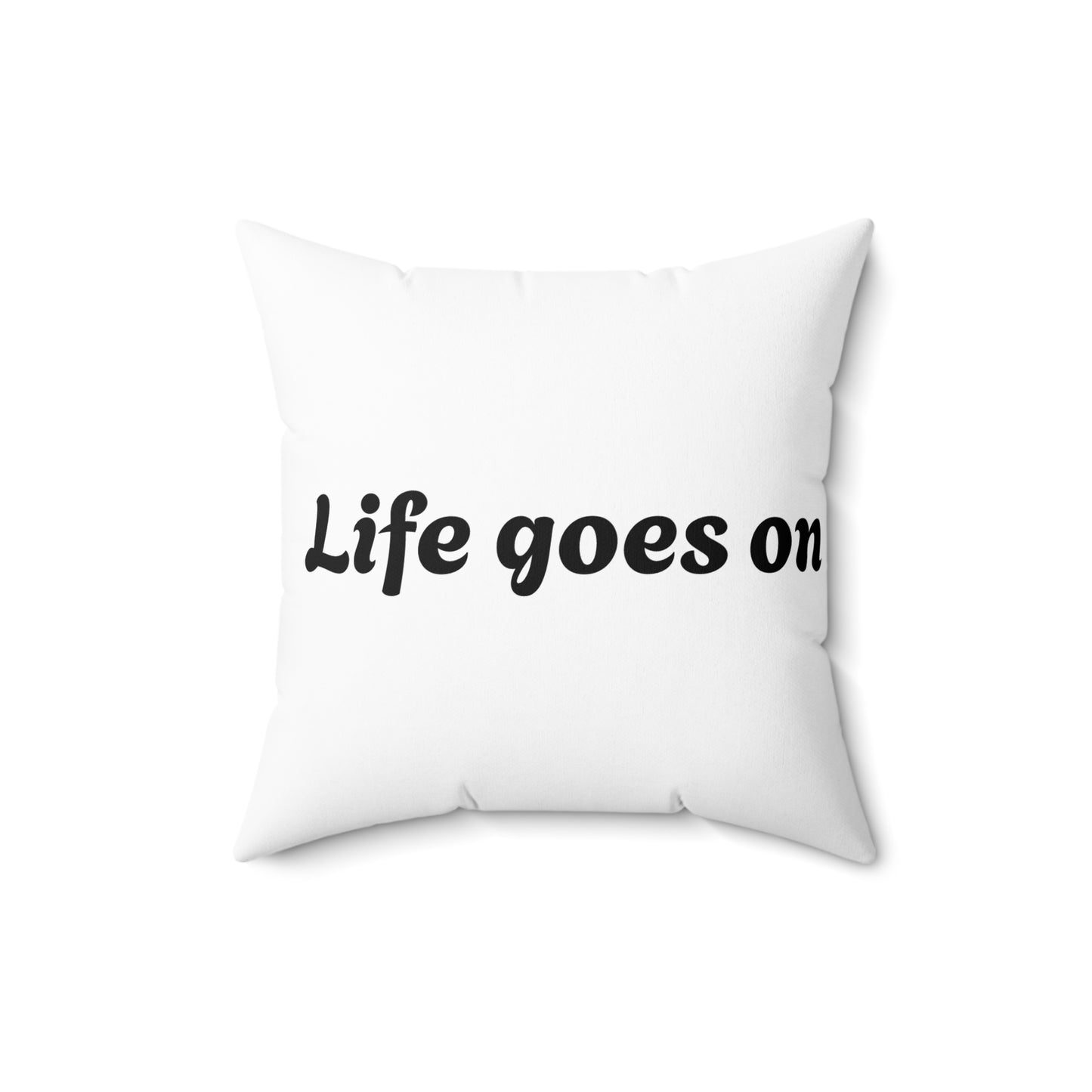 Spun Polyester Square Pillow