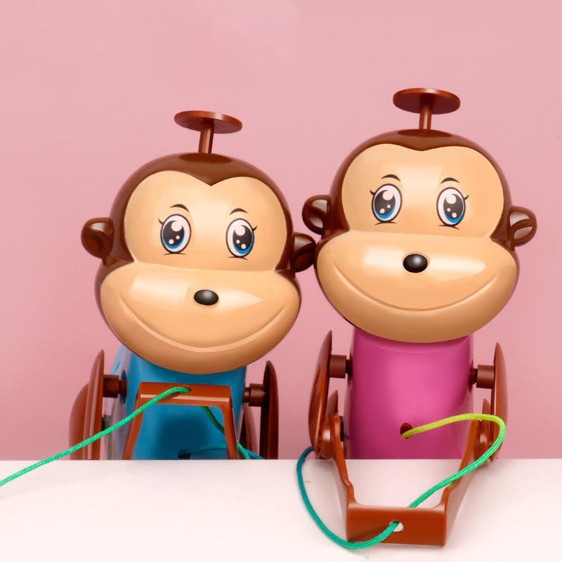 Children's cartoon rope climbing monkeys game family interactive promotional toys toy plastic monkey