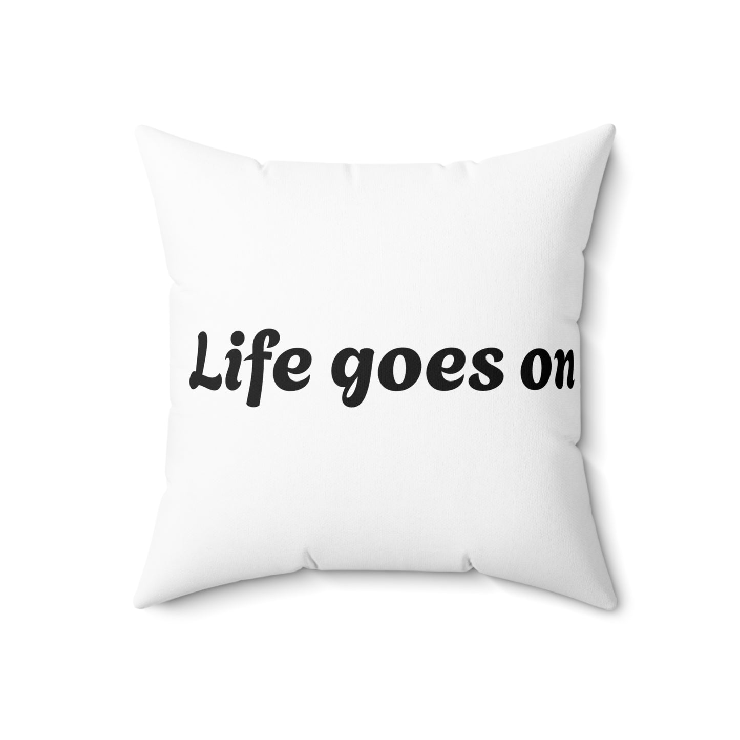 Spun Polyester Square Pillow