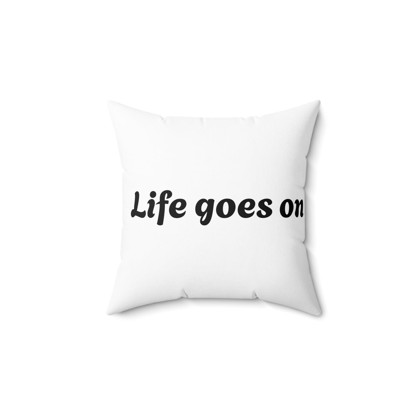 Spun Polyester Square Pillow