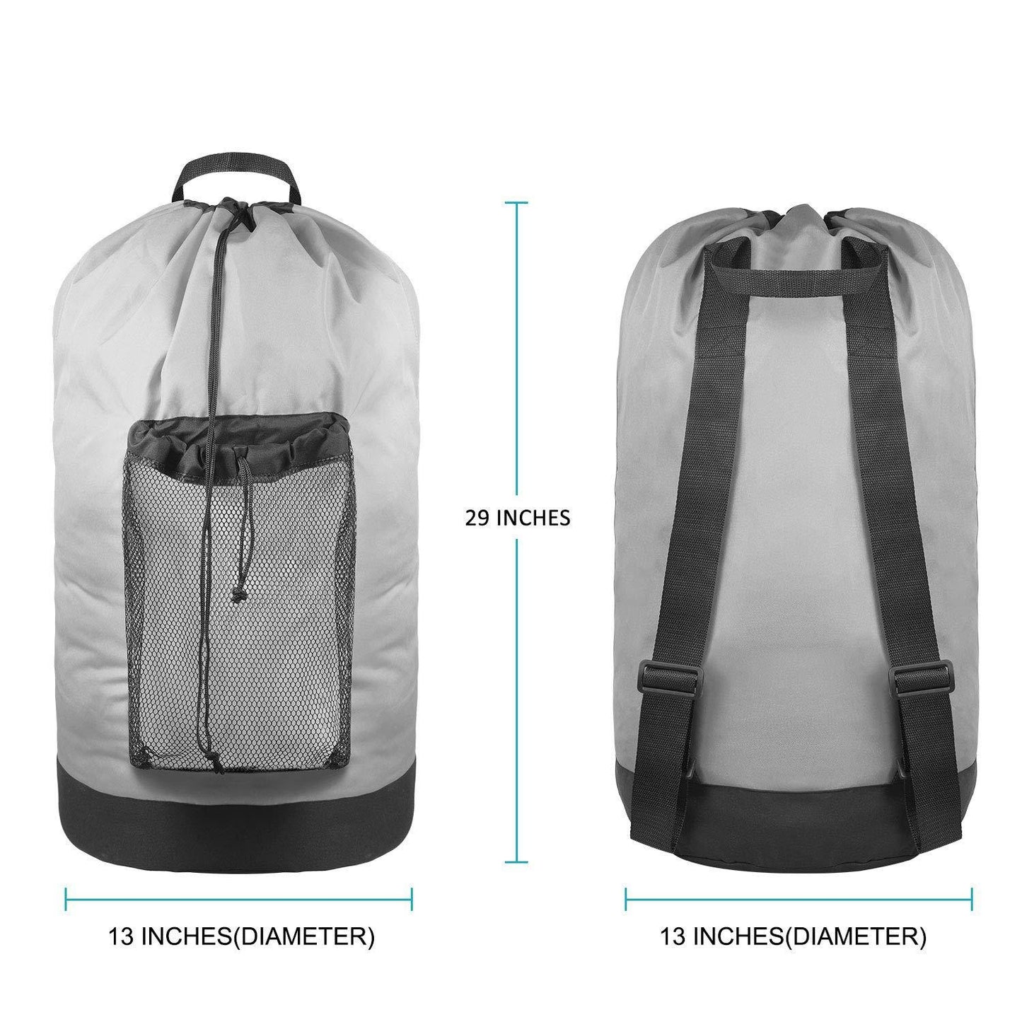 Dirty Pocket Double Shoulder Dirty Bag Dirty Bag Outdoor Backpack Convenient Double Shoulder Dirty Bag Laundry Bag