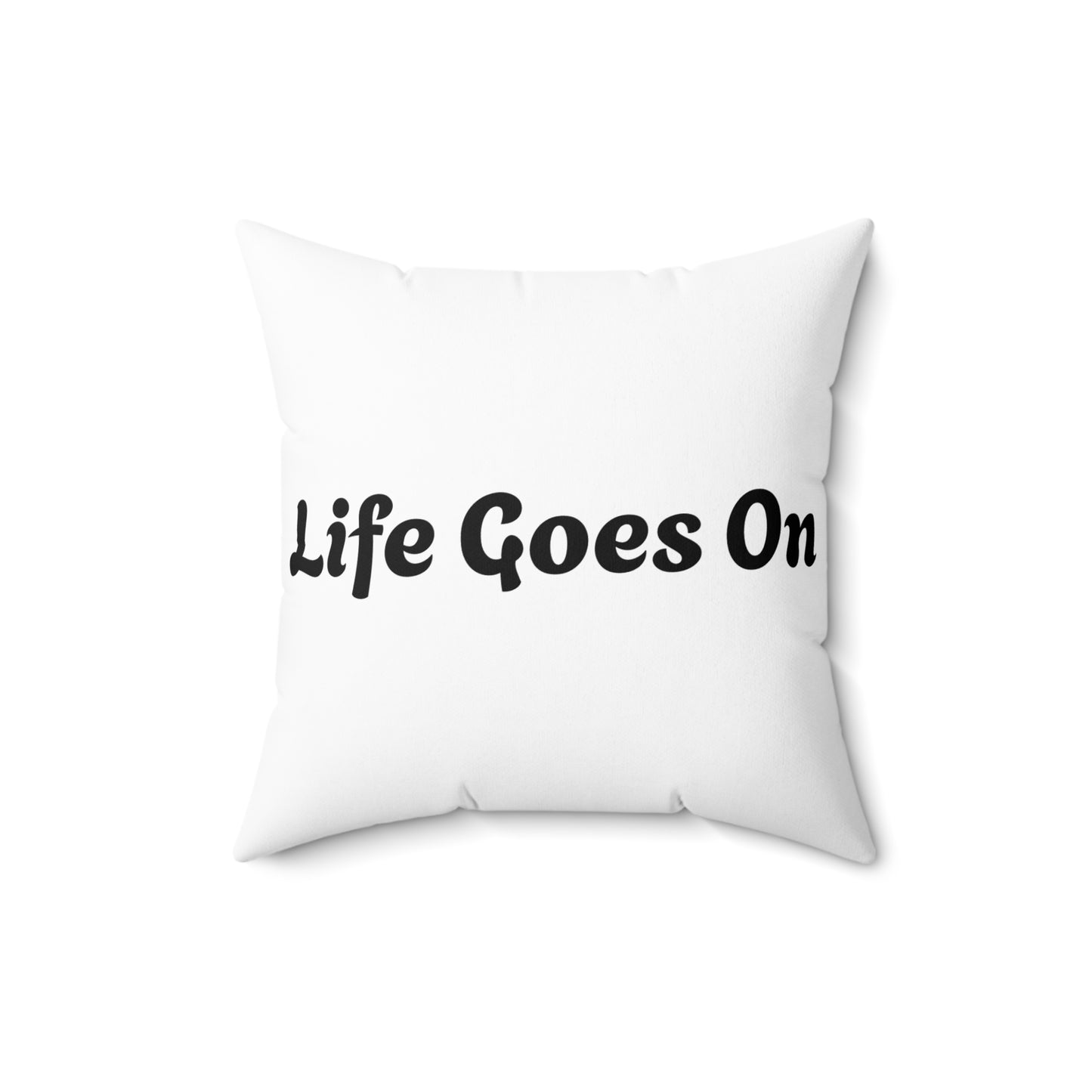 Spun Polyester Square Pillow