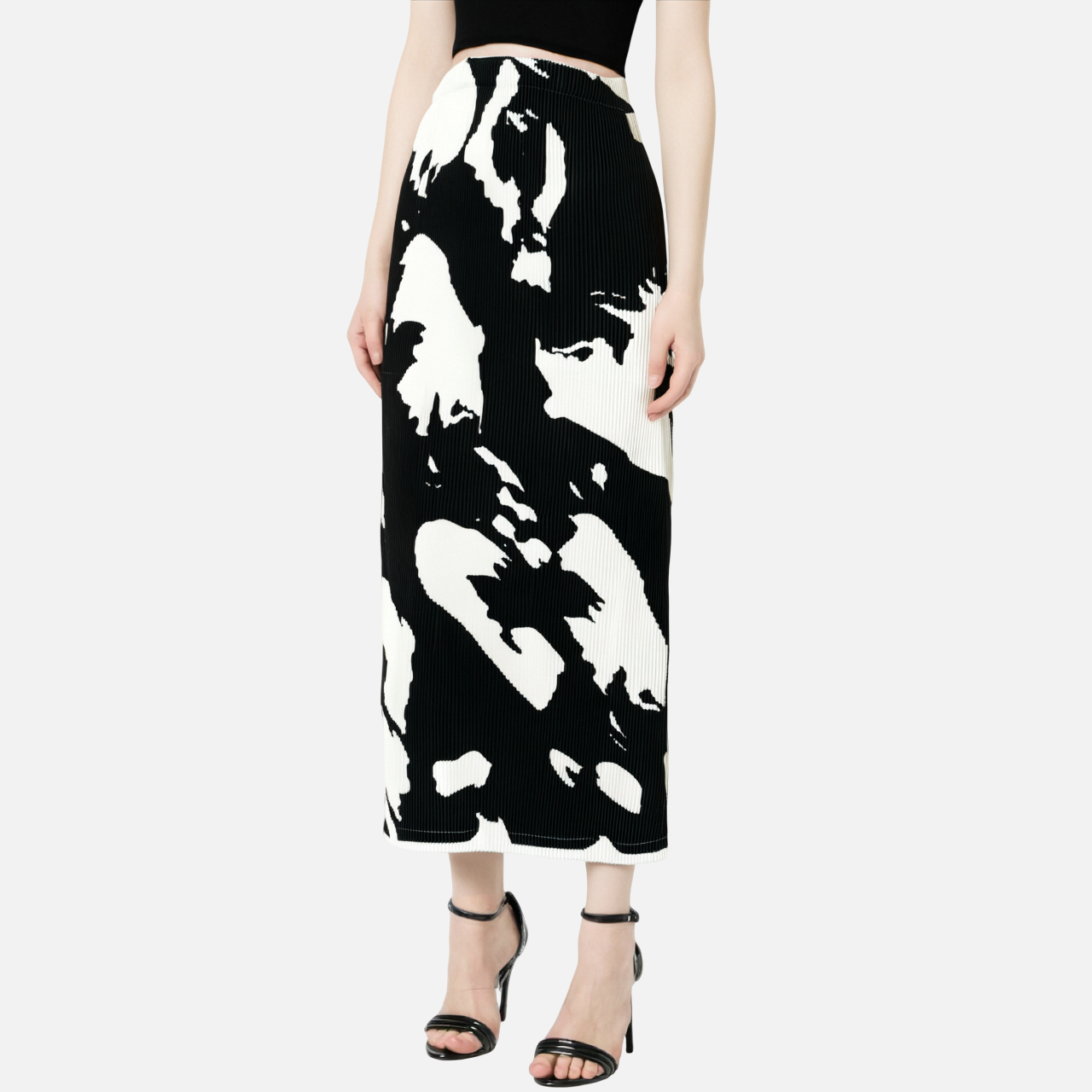 Versatile pleated skirt with high quality pleated half skirt