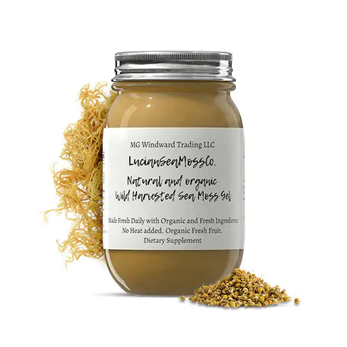 Chamomile Infused Organic Sea Moss Gel