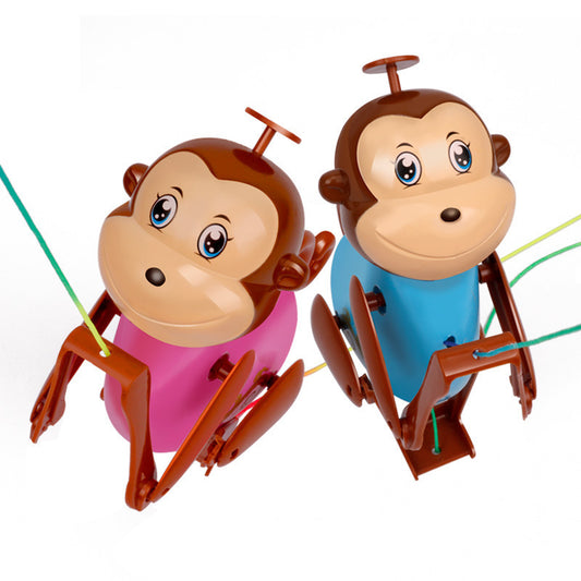 Children's cartoon rope climbing monkeys game family interactive promotional toys toy plastic monkey