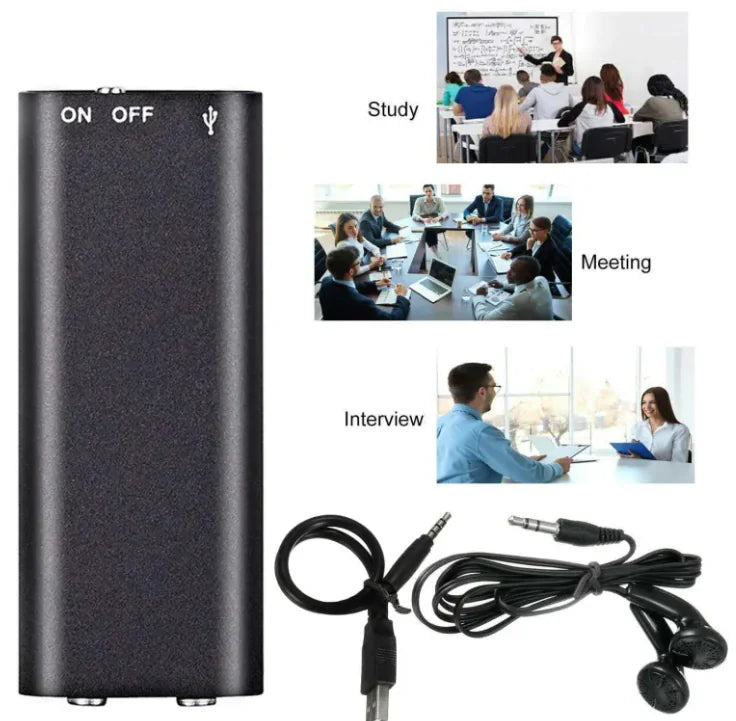 Noise-Canceling Voice Recorder Pen