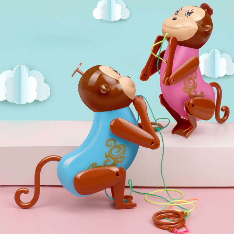 Children's cartoon rope climbing monkeys game family interactive promotional toys toy plastic monkey