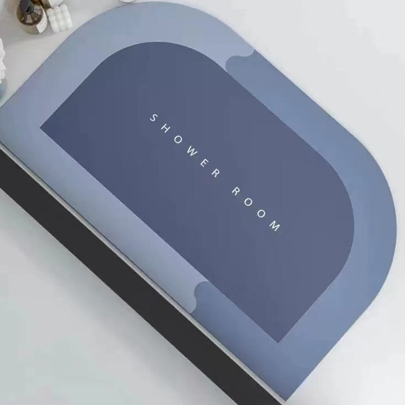 Soft cushion floor mat absorbent foot mat bathroom non-slip quick-drying toilet door carpet bathroom door mat