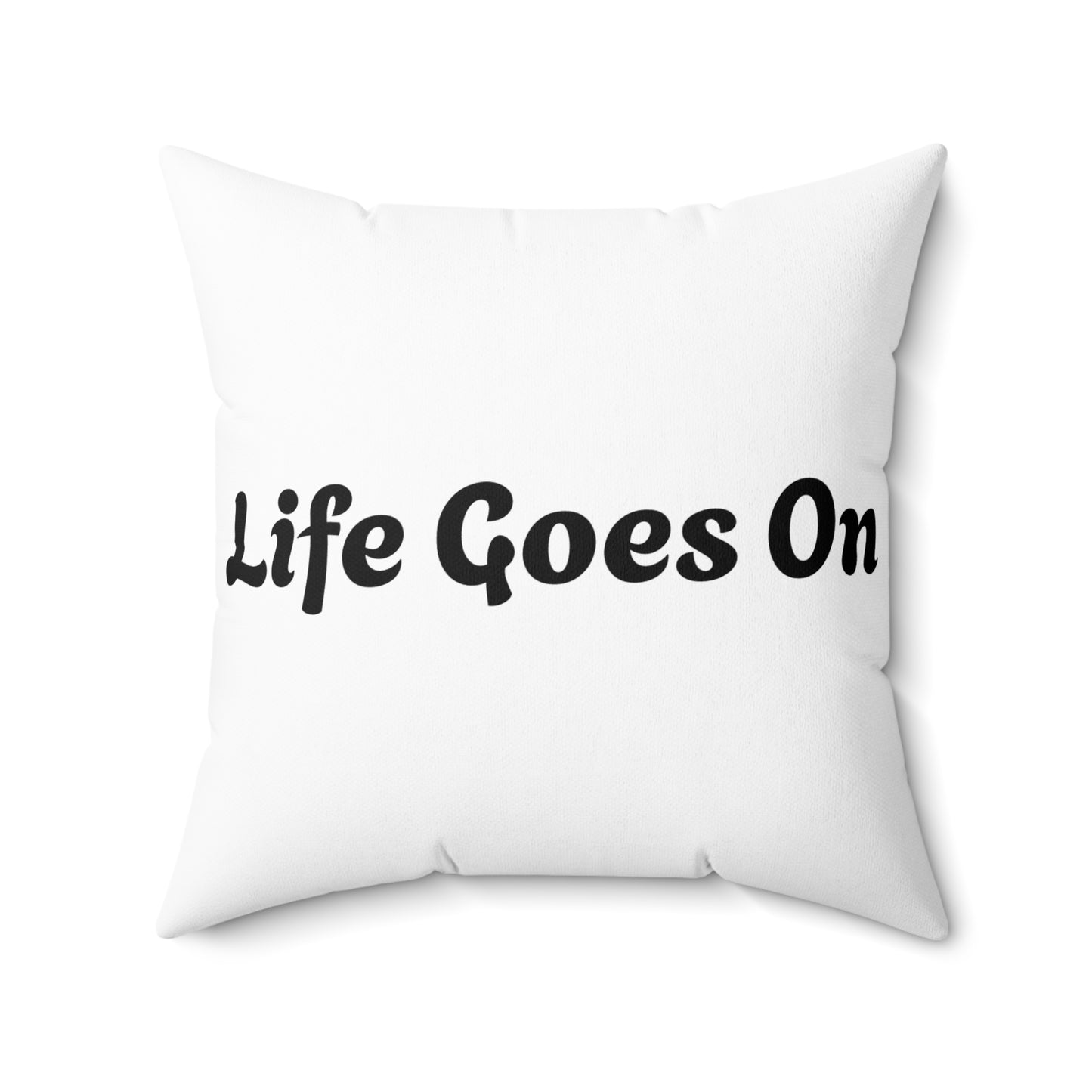 Spun Polyester Square Pillow