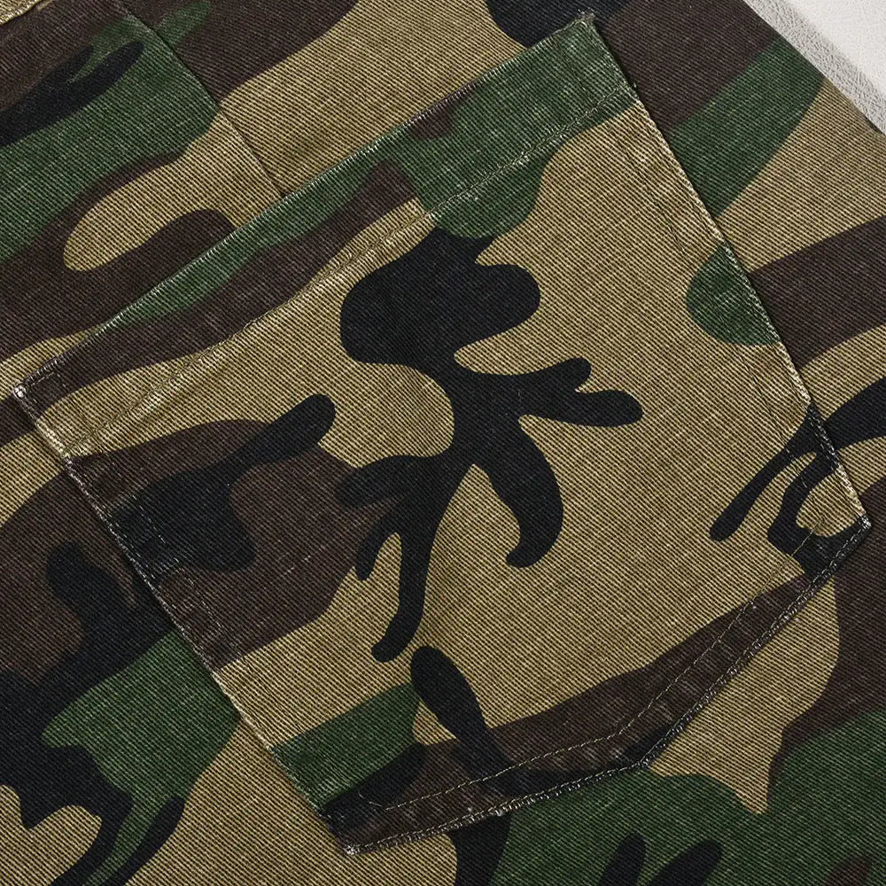 Eye-Catching Denim Shorts