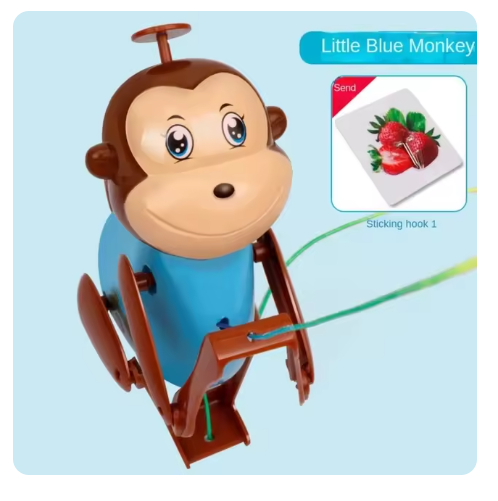 Children's cartoon rope climbing monkeys game family interactive promotional toys toy plastic monkey