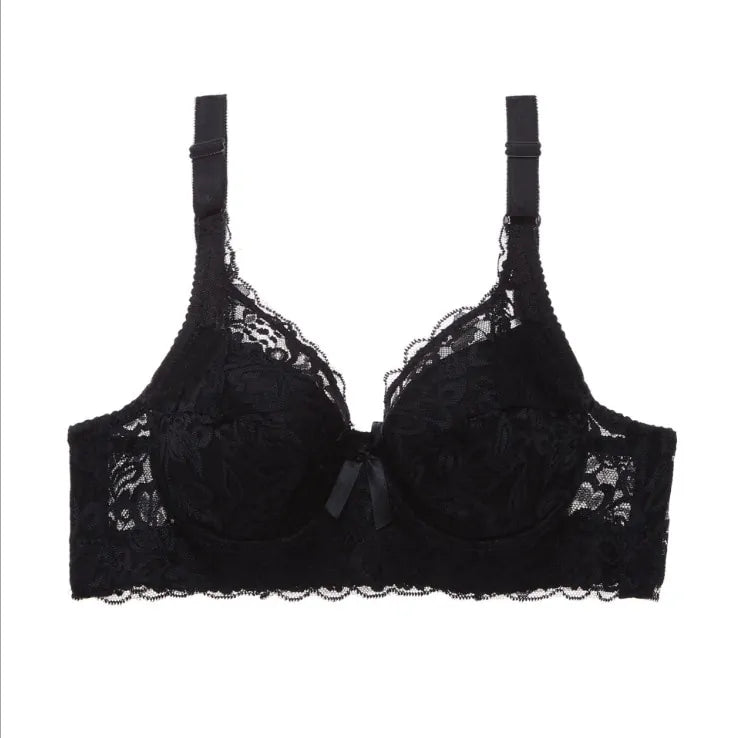 Adjustable Bra Gathered With Steel Ring Sexy Underwear