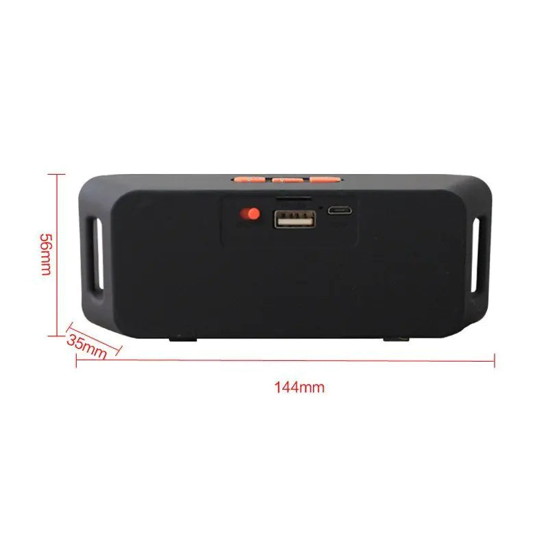 Tune Thunder Rechargeable Wireless Bluetooth Portable Speaker Outdoor USB/TF/FM Radio Stereo