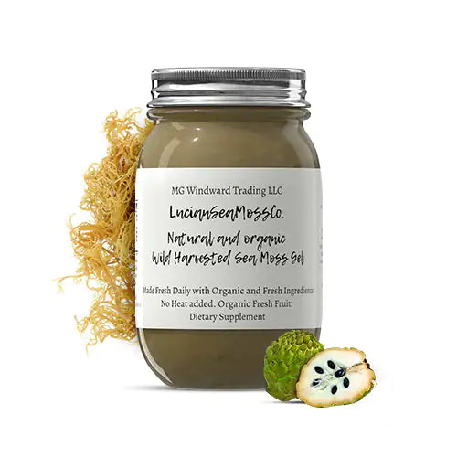 Soursop Infused Organic Sea Moss Gel